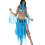 (image for) Harem Girl Blue Belly Dance Adult Costume
