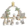 (image for) Gifts of Glory Miniature Nativity Christmas Figurine Set
