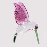 (image for) Hummingbird Ornament Pink or Green Luster by Egyptian Museum