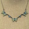 (image for) Butterfly Necklace with Opal Gemstones
