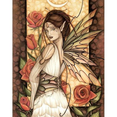 (image for) Gypsy Rose Fairy Fantasy Art by Jessica Galbreth
