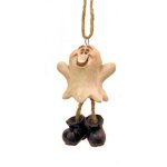 (image for) Ghost Figurine Halloween Ornament by Bert Anderson
