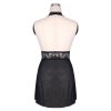 (image for) Lovely Lacy Lady Black Baby Doll Lingerie Plus Sizes