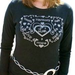 (image for) Harmony Rhinestone Shirt by Sabrina Barnett