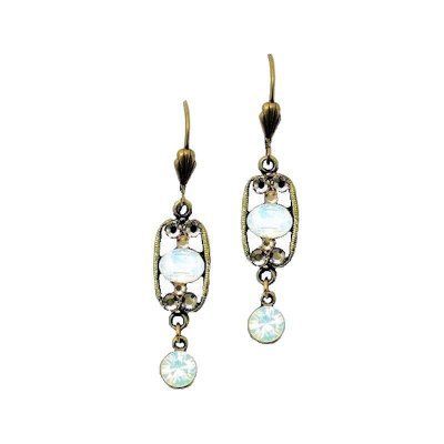 (image for) Opals & Crystals Chandelier Earrings by Anne Koplik Designs