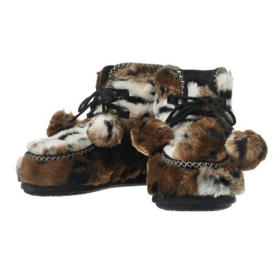 (image for) Multi Color Boutique Furry Boots by Dearfoam
