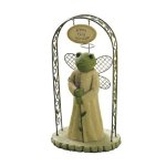 (image for) Frog Angel with Arbor Garden Figurine by Grasslands Road