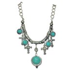(image for) Turquoise Indian Princess Pendant Necklace
