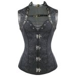(image for) Desirous Dominus Steel Boned Corset with Jacket