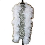 (image for) White Opal Sheen Lusciously Thick Feather Boa