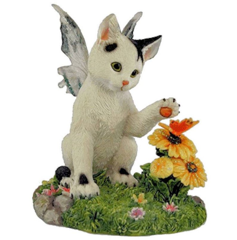 (image for) Darby Cat Fairy Figurine by Faerie Glen