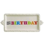 (image for) Happy, Happy Birthday Cake Serving Plate