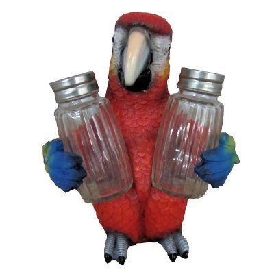 (image for) Parrot Figurine Salt & Pepper Holder