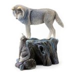 (image for) Guidance Wolf Figurine by Lisa Parker