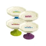 (image for) Happy Birthday Cupcake Pedestal Serving Plate