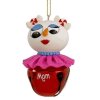 (image for) Cartoon Jingle Bell Character Christmas Ornament