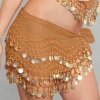 (image for) Gold Coin Hip Scarf Belly Dance Costume