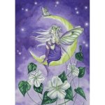(image for) Moon Flower Fantasy Art Fairy Mouse Pad by Amy Brown