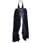 (image for) Cape Black Velvet with Hood Vintage Vixen