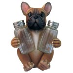 (image for) Bulldog Figurine Bistro Seasons Salt & Pepper Holder
