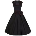 (image for) Lovely Lady Black with Bow Dress
