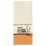 (image for) Crimson Hollow Owl Kitchen Towel