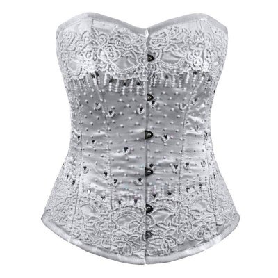 (image for) Bridal Elegance Steel Boned Beaded Corset