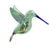 (image for) Hummingbird Ornament Etched Glass with 24 Karat Gold Designs