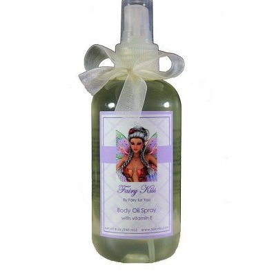 (image for) Body Massage Oil Spray Fairy Kiss Fragrance 8 oz Bottle