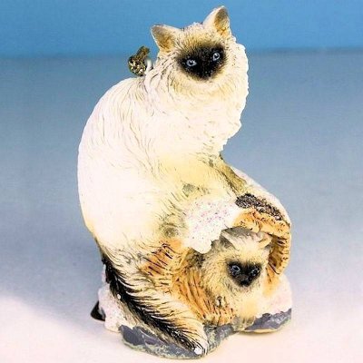 (image for) Himalayan Mother & Baby Cat Ornament