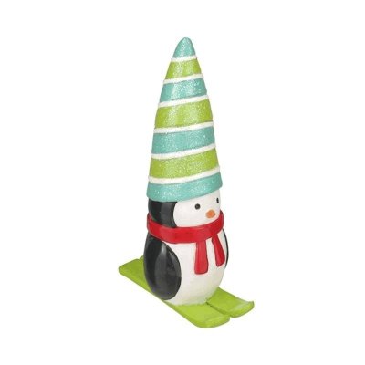 (image for) Christmas Penguin Figurine Fairy Garden Holiday Decor