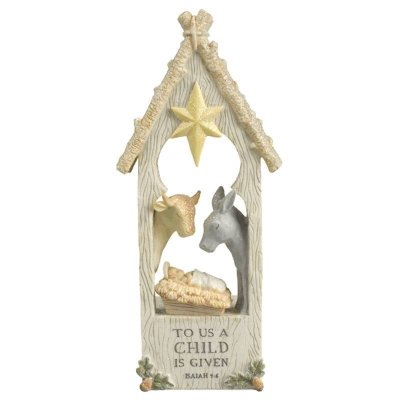 (image for) Gifts of Glory Nativity Figurine Christmas Candle Holder