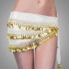(image for) Gold Coin Hip Scarf Belly Dance Costume