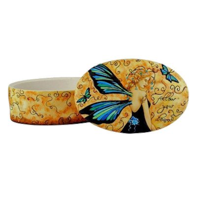 (image for) Follow Your Dreams Fairy Jewelry Box by Jessica Galbreth
