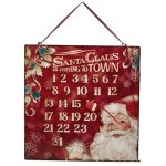 (image for) Santa Claus is Coming Christmas Count Down Sign