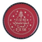 (image for) Wonderful Time of Year Large Christmas Serving Platter