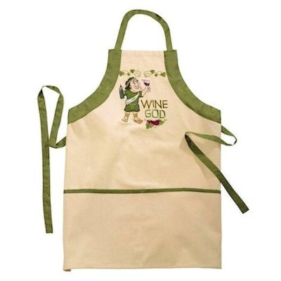 (image for) Cocktail Apron Wine God