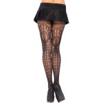 (image for) Lace Design Black Pantyhose