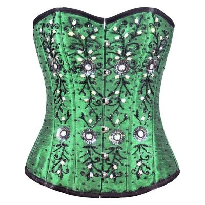 (image for) Gemstone Girlie Steel Boned Beaded Corset