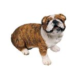 (image for) Bulldog Kitchen Magnet Brindle Style Dog Figurine