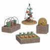(image for) Vegetable Garden Figurine Set of 4 for Fairy Garden