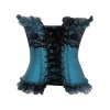 (image for) Elegant Teal Goddess Corset