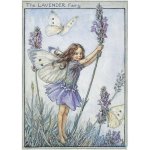 (image for) Lavender Flower Fairy Fantasy Art by Cicely Mary Barker
