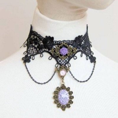 (image for) Royal Majesty Cameo Choker Necklace