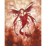 (image for) Fire Element Fairy Fantasy Art by Amy Brown