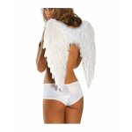 (image for) White Feather Wings 19 Inches Tall
