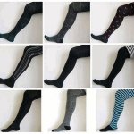 (image for) Grey Thigh High Socks