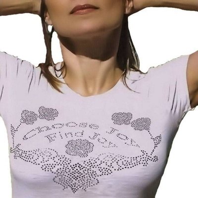 (image for) Choose Joy Rhinestone Shirt by Sabrina Barnett