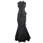 (image for) Steamy Siren Corset Dress Set Also Plus Sizes