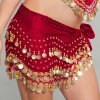 (image for) Gold Coin Hip Scarf Belly Dance Costume